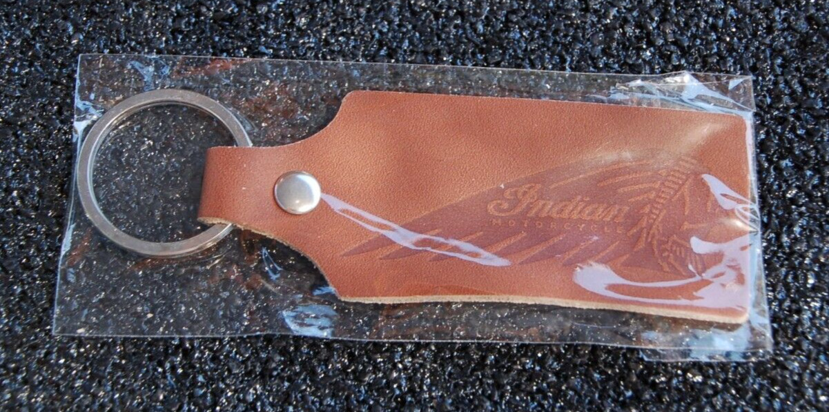 INDIAN MOTORCYCLES KEYCHAIN, NEW IN WRAPPER