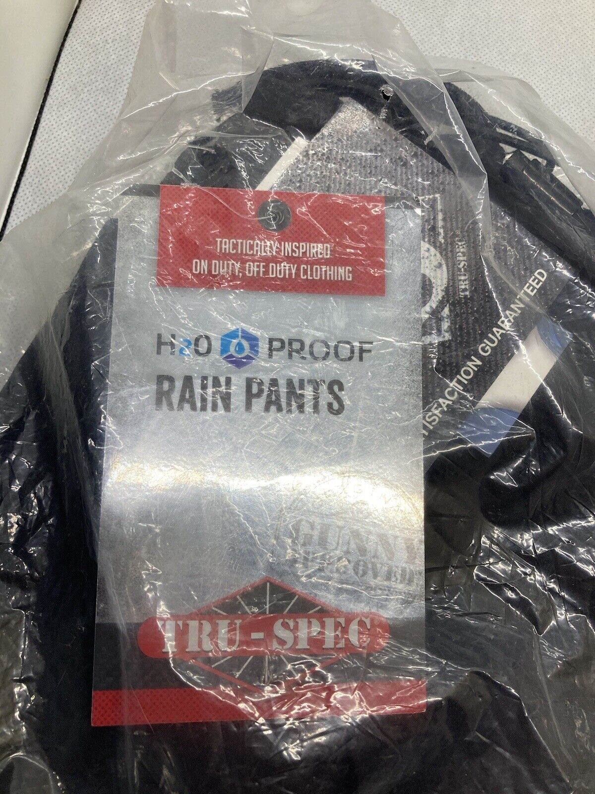 Tru Spec 2046006 Men's Black H2O Proof Cold Weather Trousers - Size XL Regular