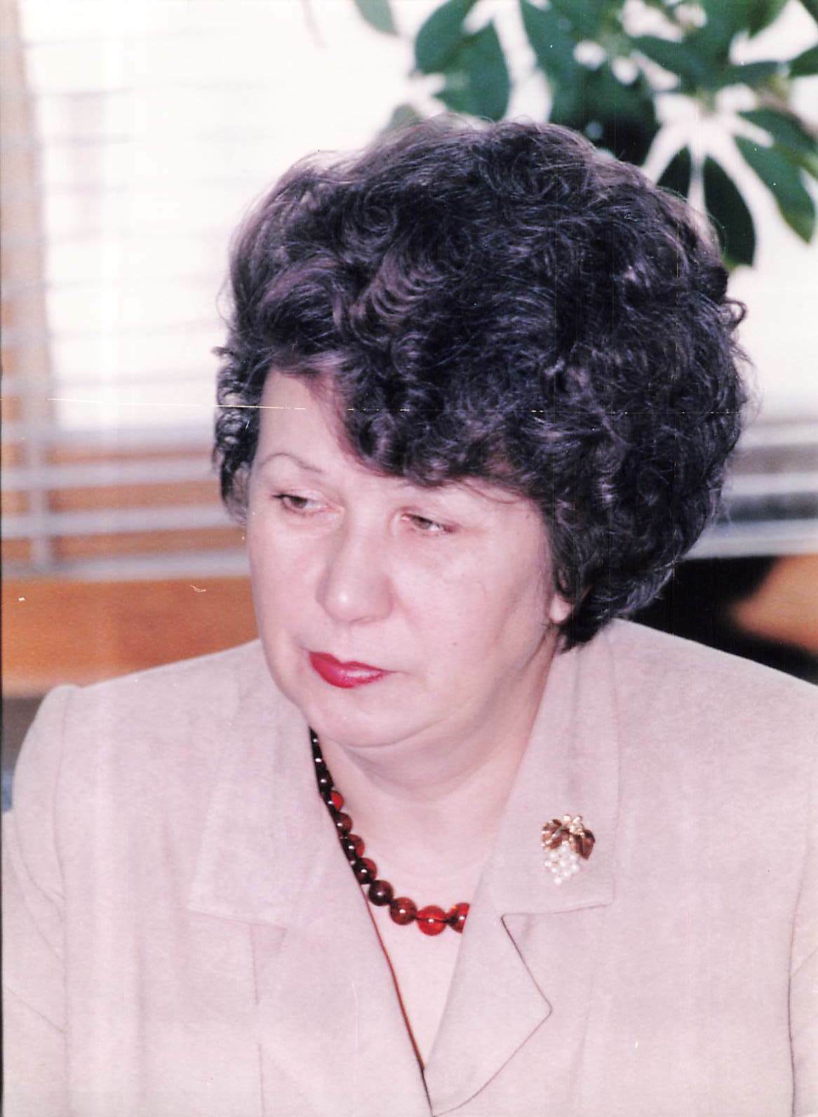 1999 Press Photo SVETLANA GORYACHEVA Deputy Speaker of the State Duma woman kg