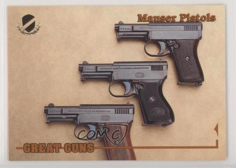 1993 Performance Years Great Guns Gold Mauser Pistols #28 1z4
