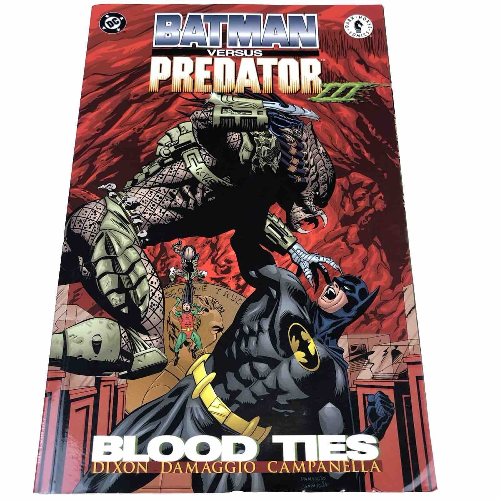 TPB BATMAN VERSUS PREDATOR 3 III BLOOD TIES trade paperback OOP 1st Print 1998