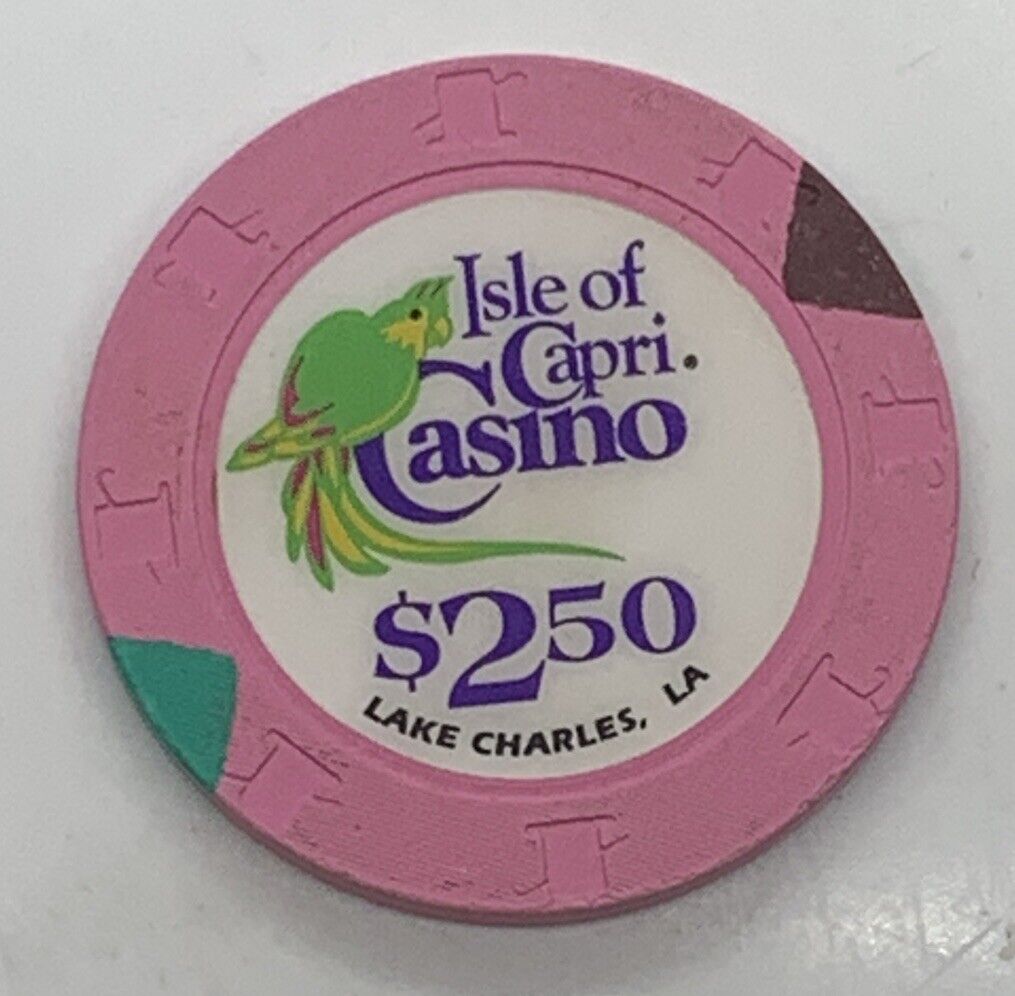 Isle of Capri Casino $1 Gaming Chip Lake Charles Louisiana H&C 1996-2020
