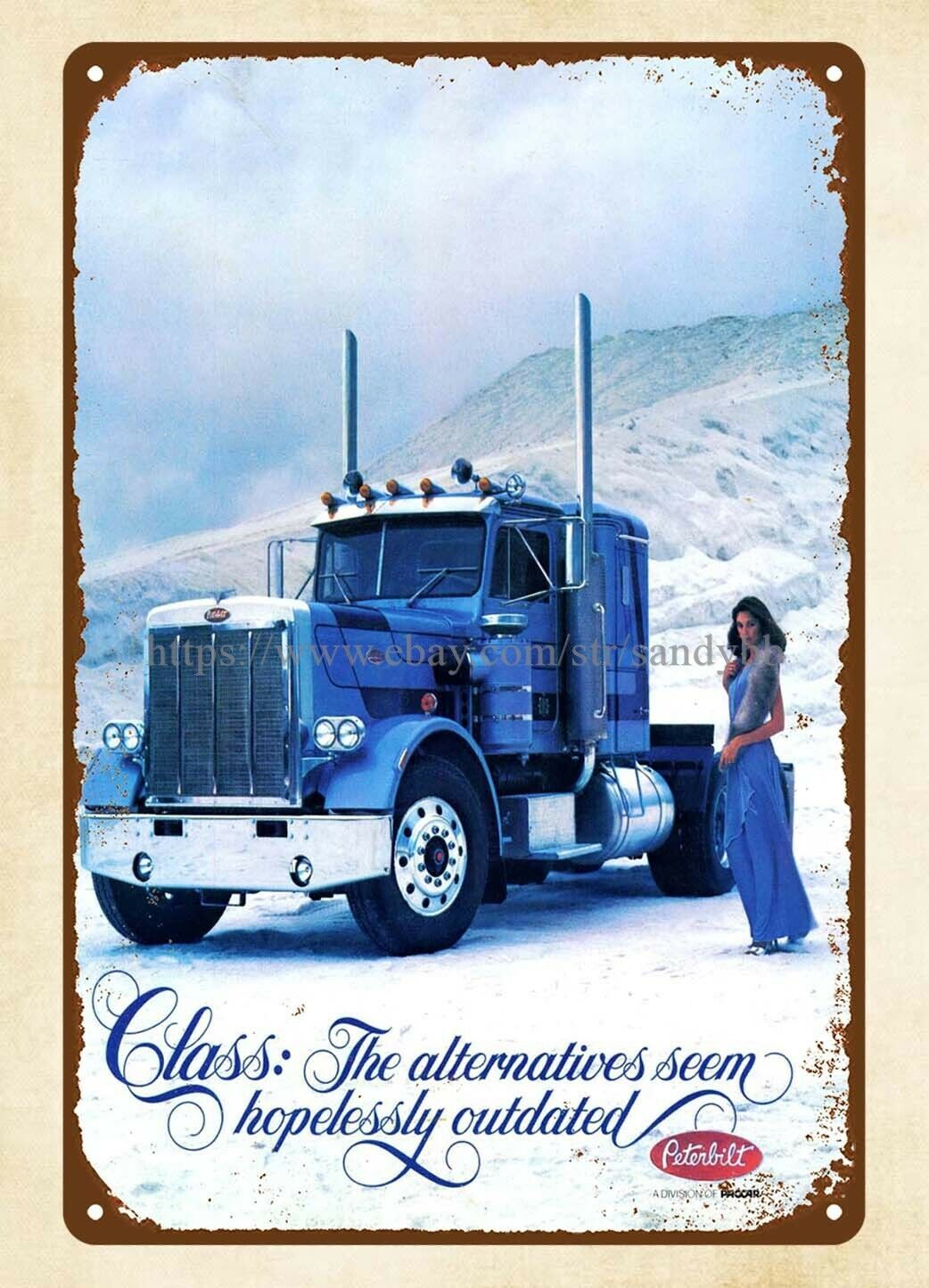 1978 Peterbilt truck ads-Class The Alternatives Seem Hopelessly Outdated metal