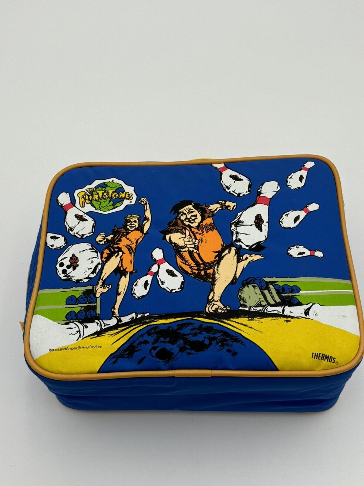 Vintage Lunch Box With Thermos THE FLINTSTONES MOVIE NOS 