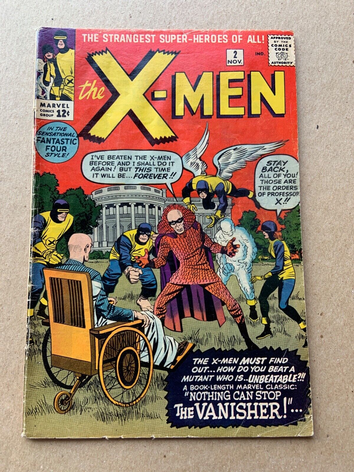 X-Men #2 1963 Vanisher