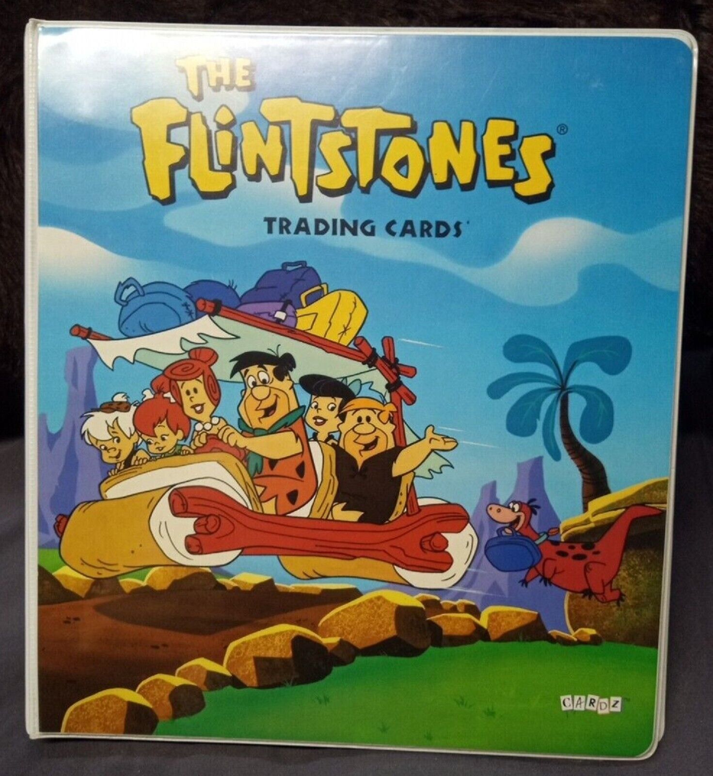 THE FLINSTONES FACTORY TRADING CARD BINDER WITH PAGES (NO CARDS)