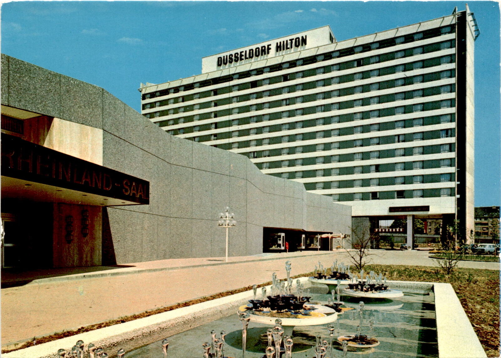 Hilton Düsseldorf, Georg-Glock-Str. 20, Düsseldorf, Germany, Rhe Postcard