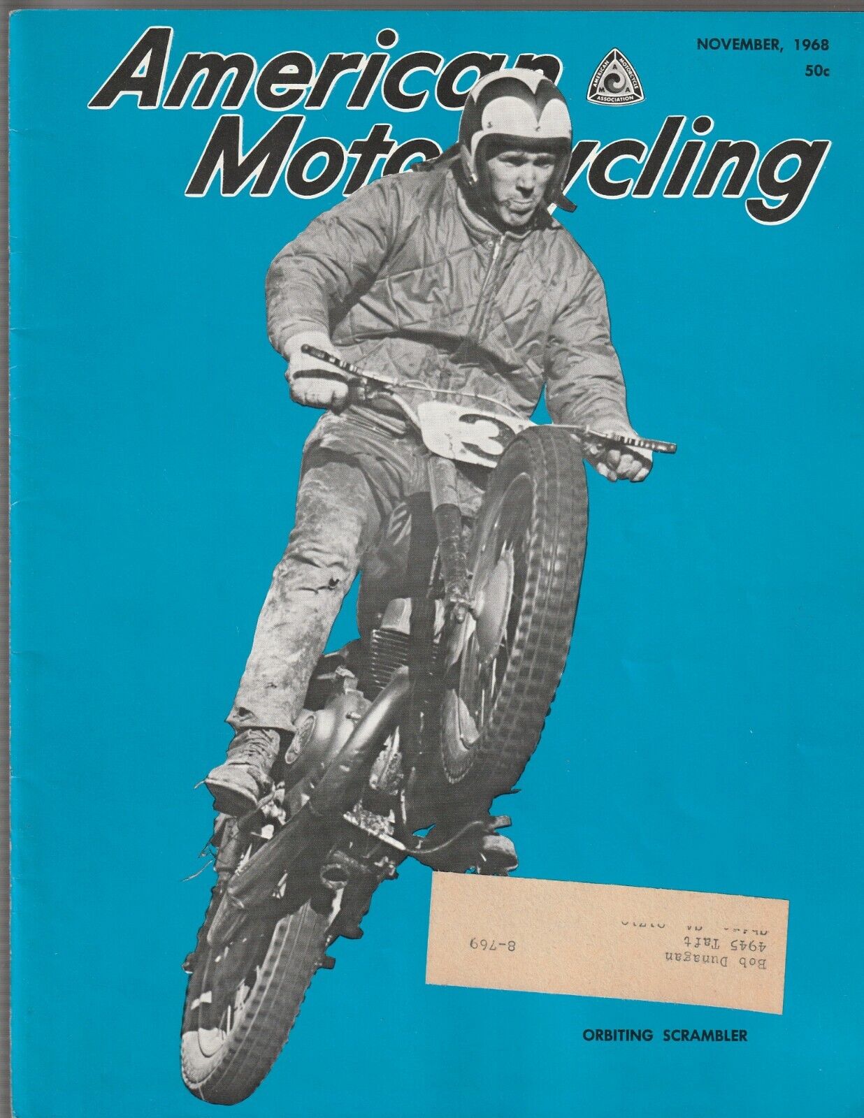 American Motorcycling Magazine Nov 1968