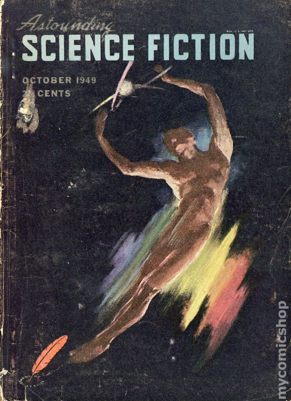 Astounding Science Fiction Pulp / Digest Vol. 44 #2 VG 4.0 1949 Stock Image