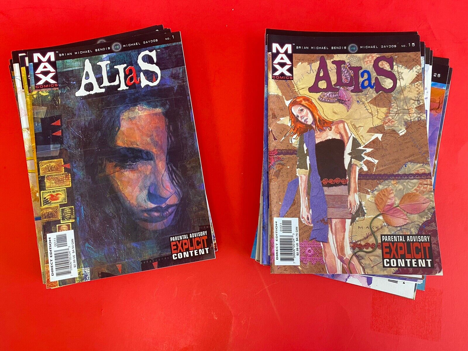 ALIAS Marvel Jessica Jones  Direct Edition Complete Comic Book Series LOT 1-28