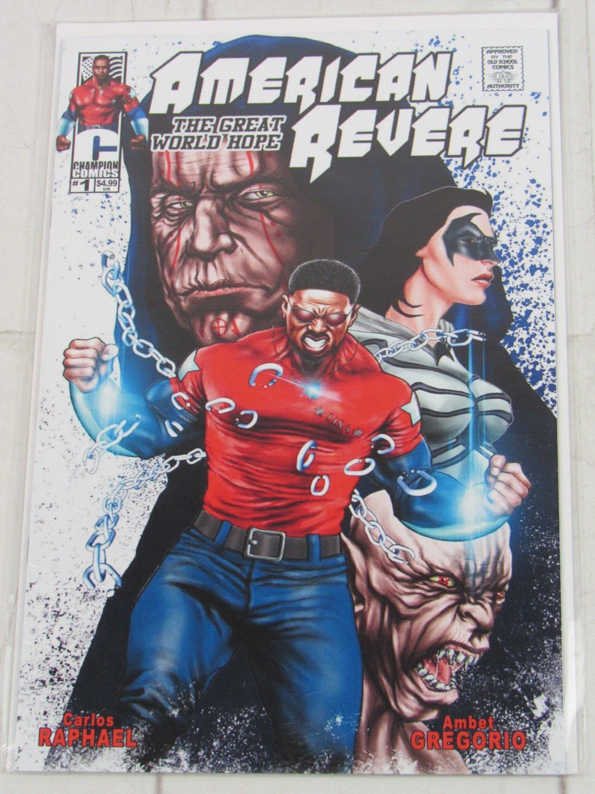 American Ravere #1 2020 Champion Comics.