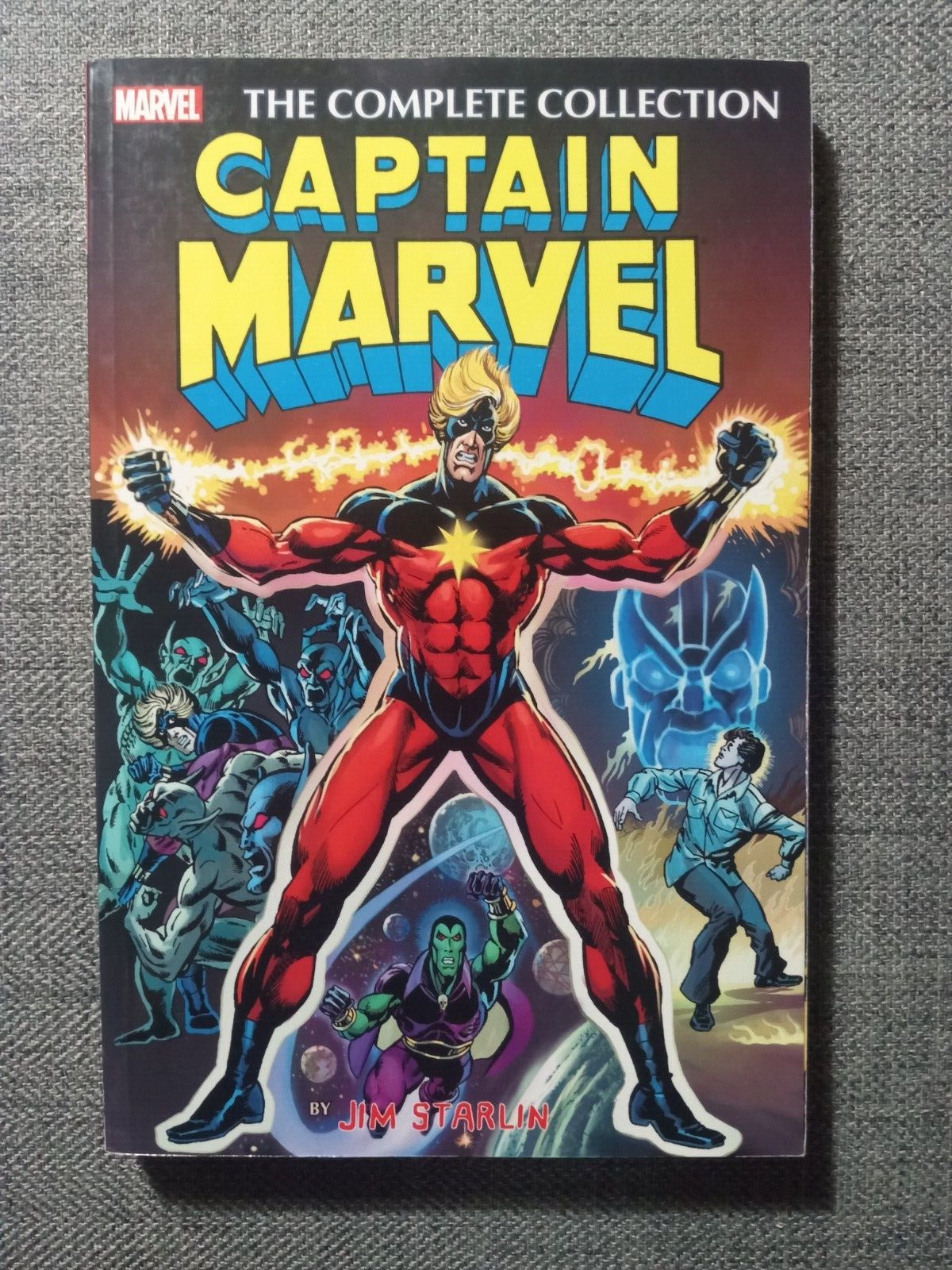 Captain Marvel by Jim Starlin - Complete Collection TPB (2016, Marvel) OOP HTF