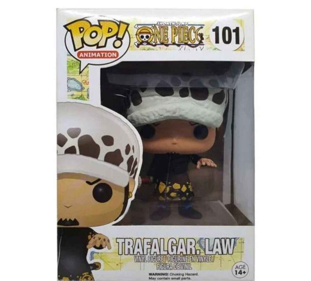 Funko Pop One Piece #101 Trafalgar Law Rare Vaulted In Box