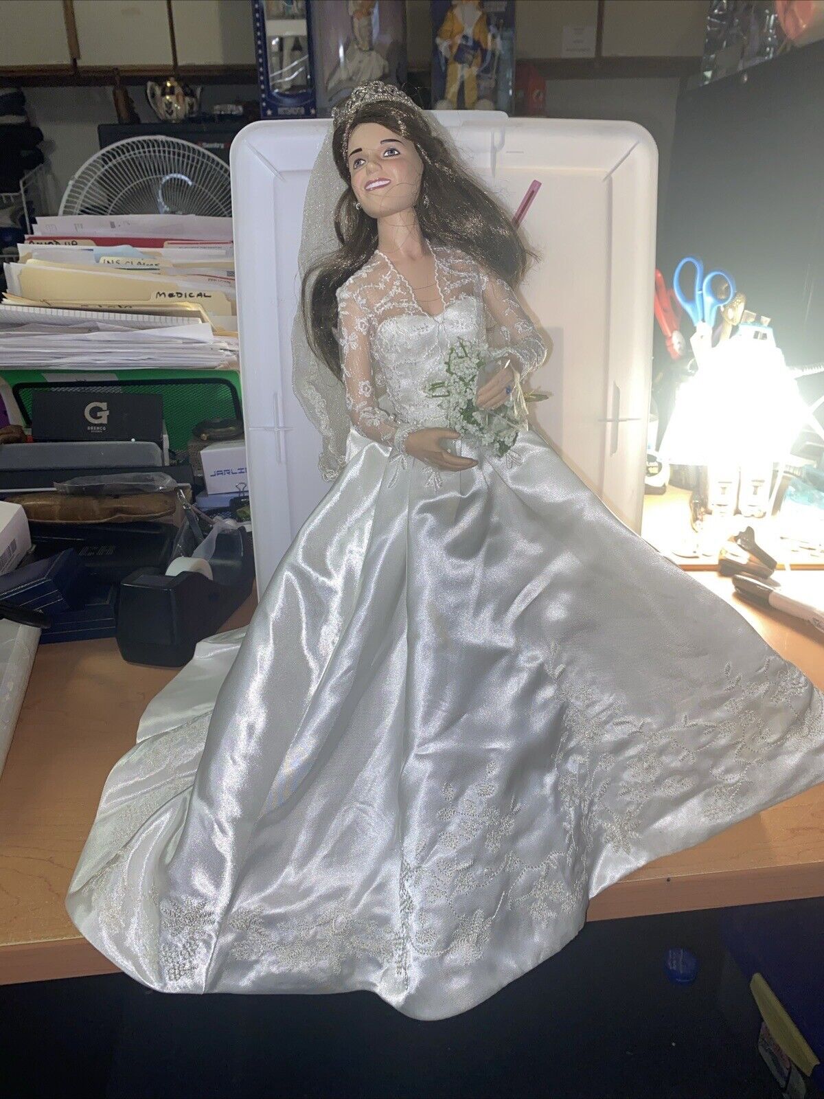 PRINCESS KATE CATHERINE Royal Elegance Bride Doll Ashton Drake