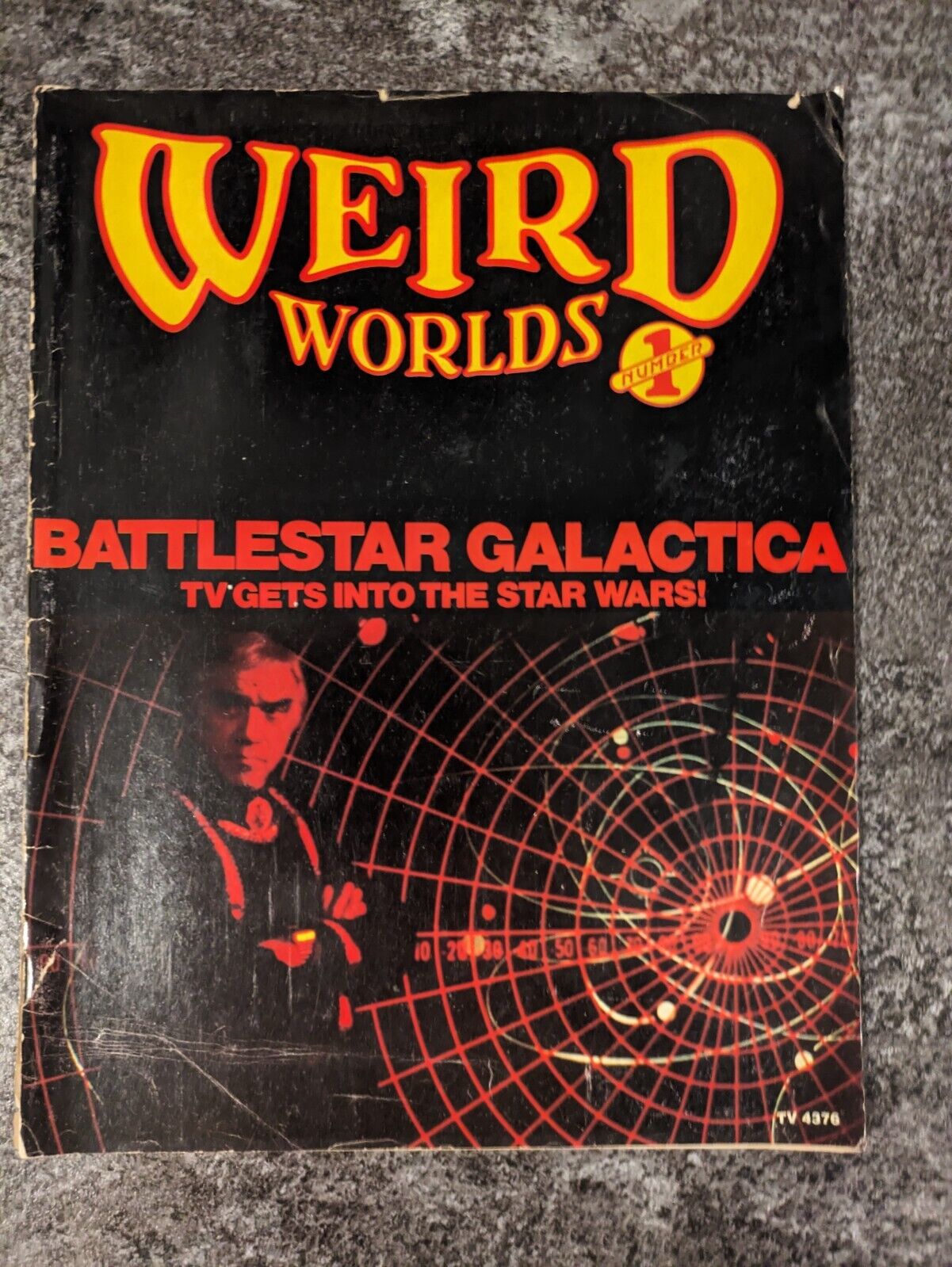 Weird Worlds #1 1978 Battlestar Galactica / Frank Frazetta Full Color Portfolio