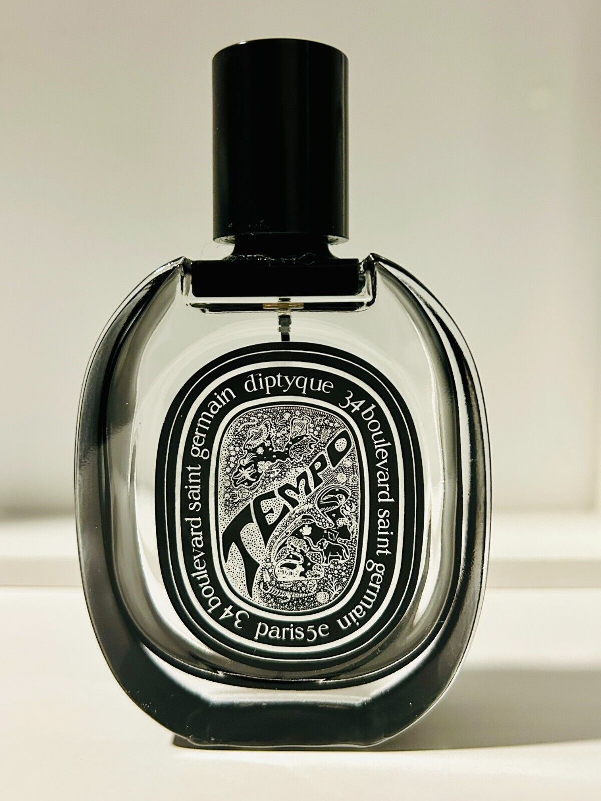 Diptyque Tempo Eau De Parfum 75ml Empty Bottle (No Perfume Inside)