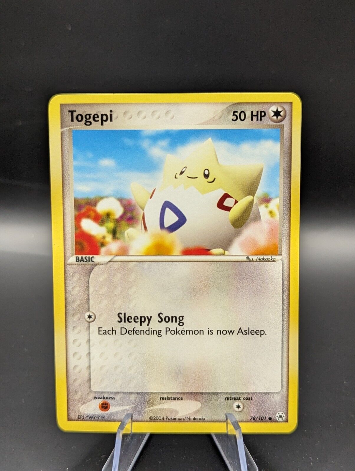 Pokemon Card Togepi 78/101  Hidden Legends Non Holo Exc-NM #426A