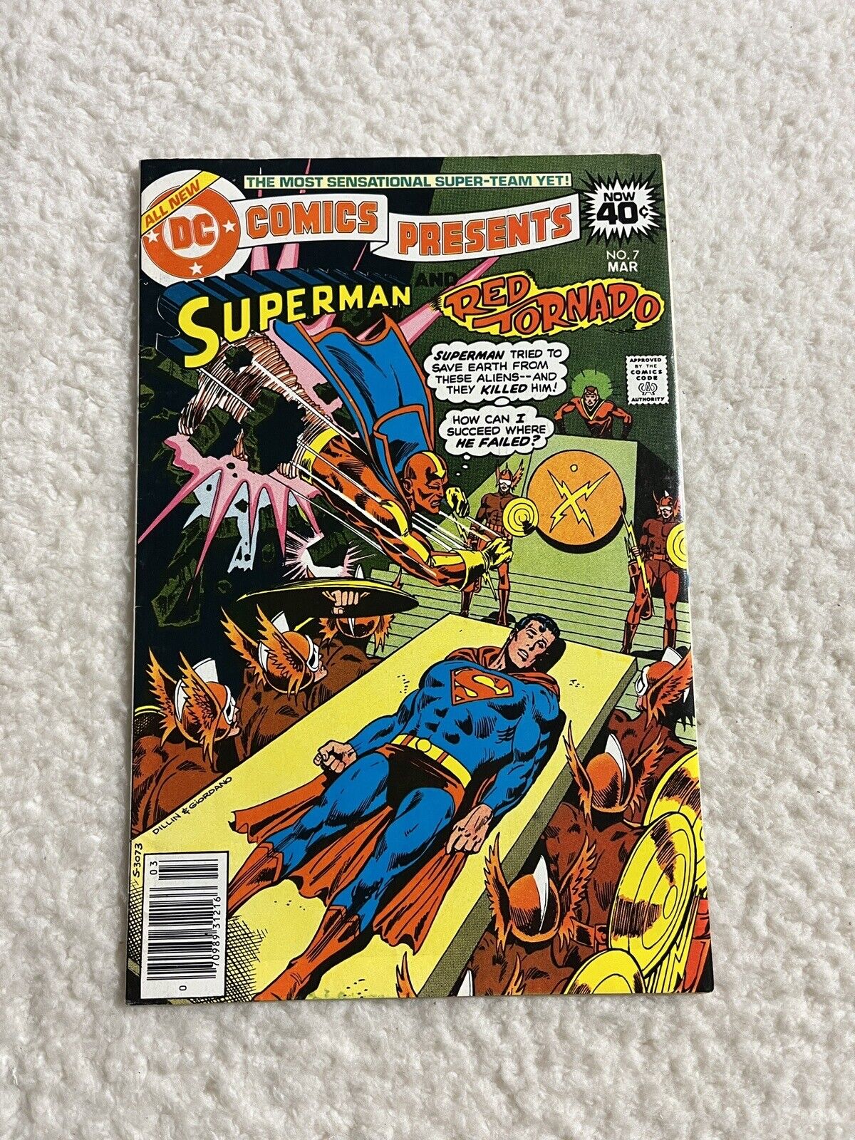 DC Comics Presents #7 DC Comics Superman Red Tornado