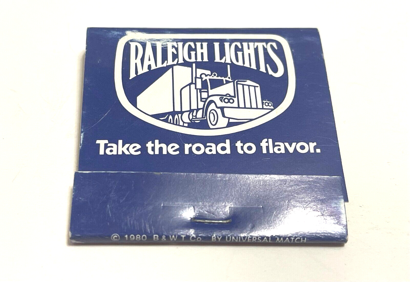 Vintage Matchbook Collectible Ephemera RALEIGH LIGHTS KINGS & 100s Cigarettes