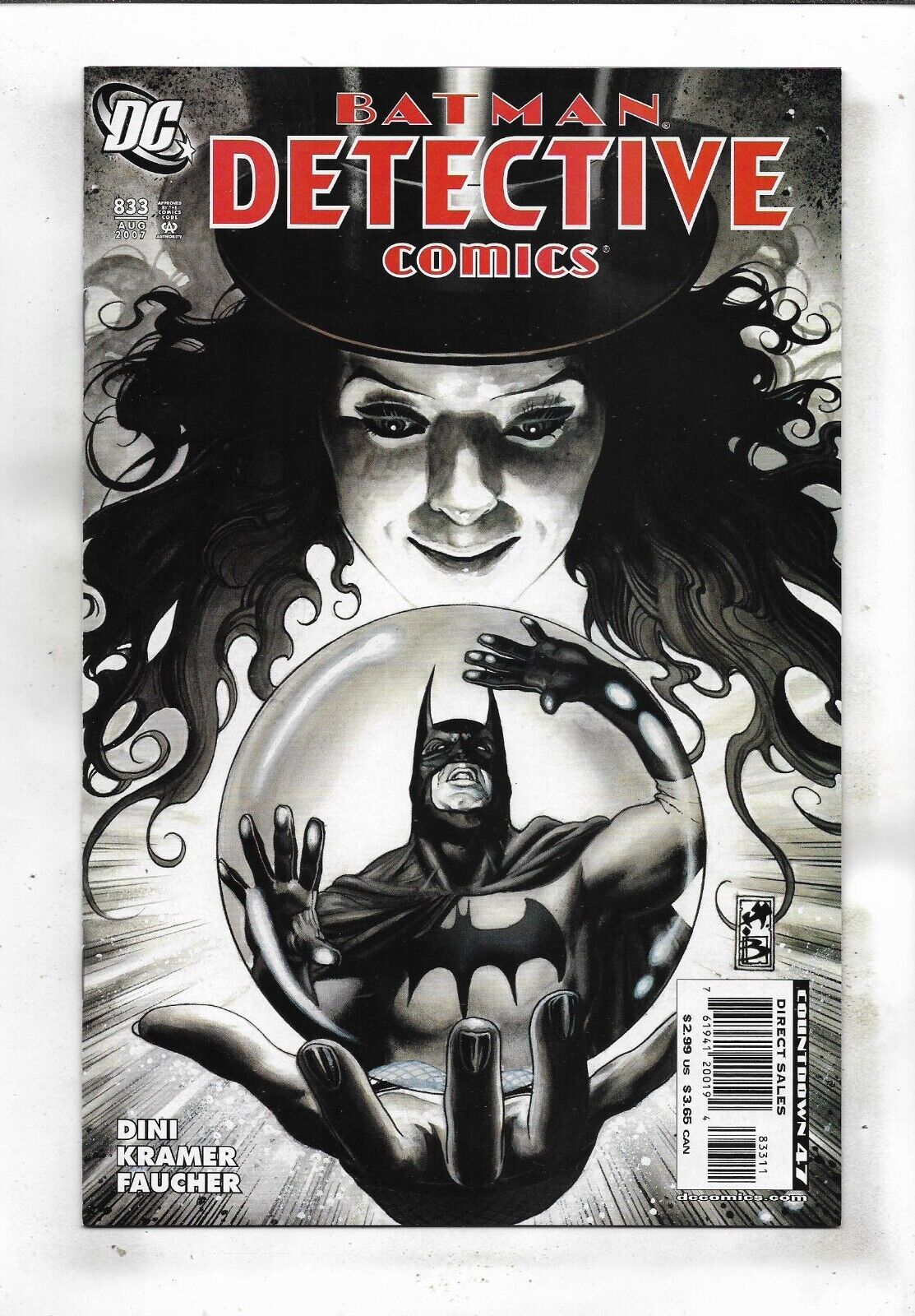 Detective Comics 2007 #833 Fine/Very Fine