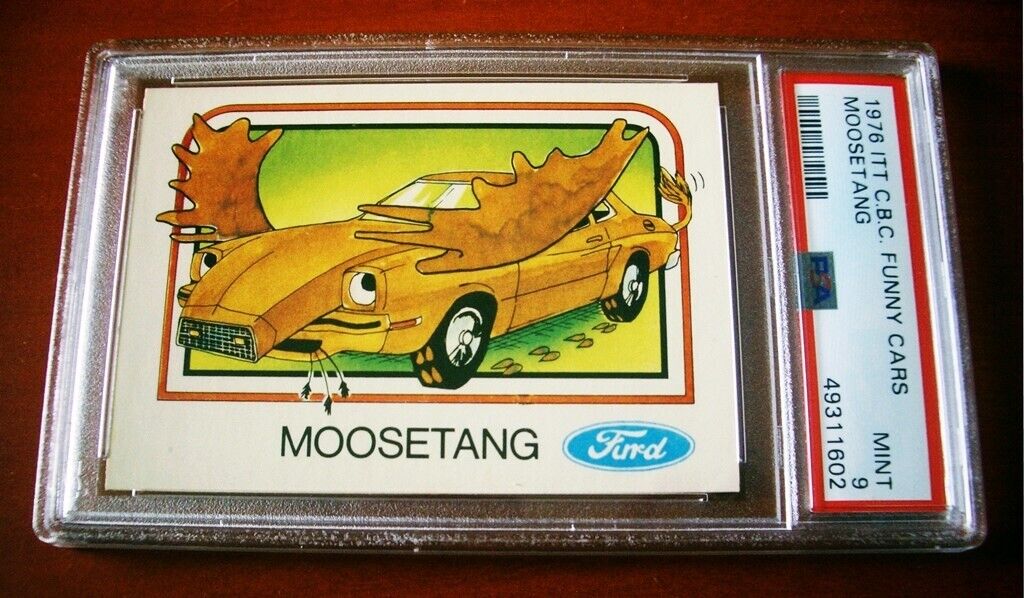 1976 ITT C.B.C Funny Cars: \'MOOSETANG\' [Mustang] ~ PSA 9