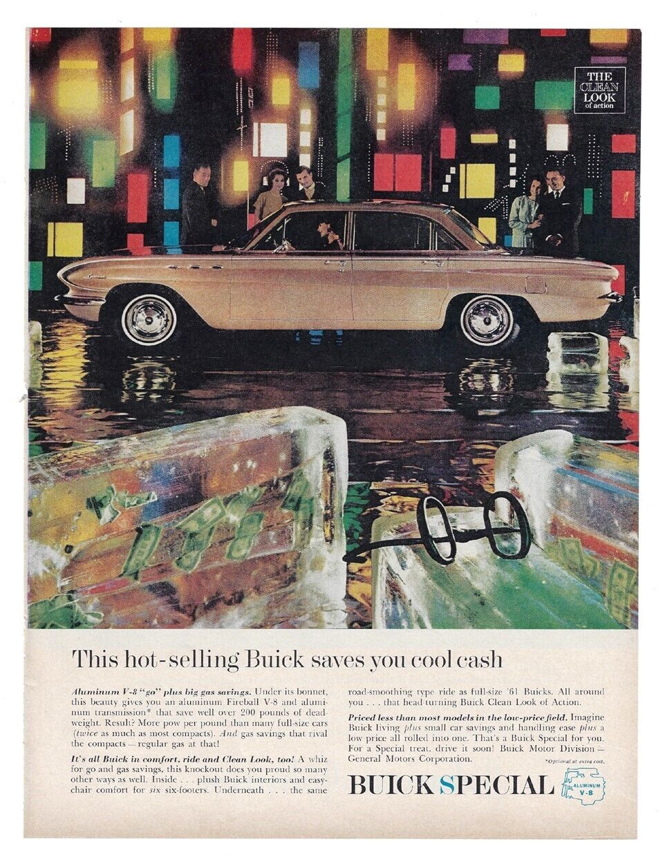 1961 BUICK SPECIAL Print Ad \