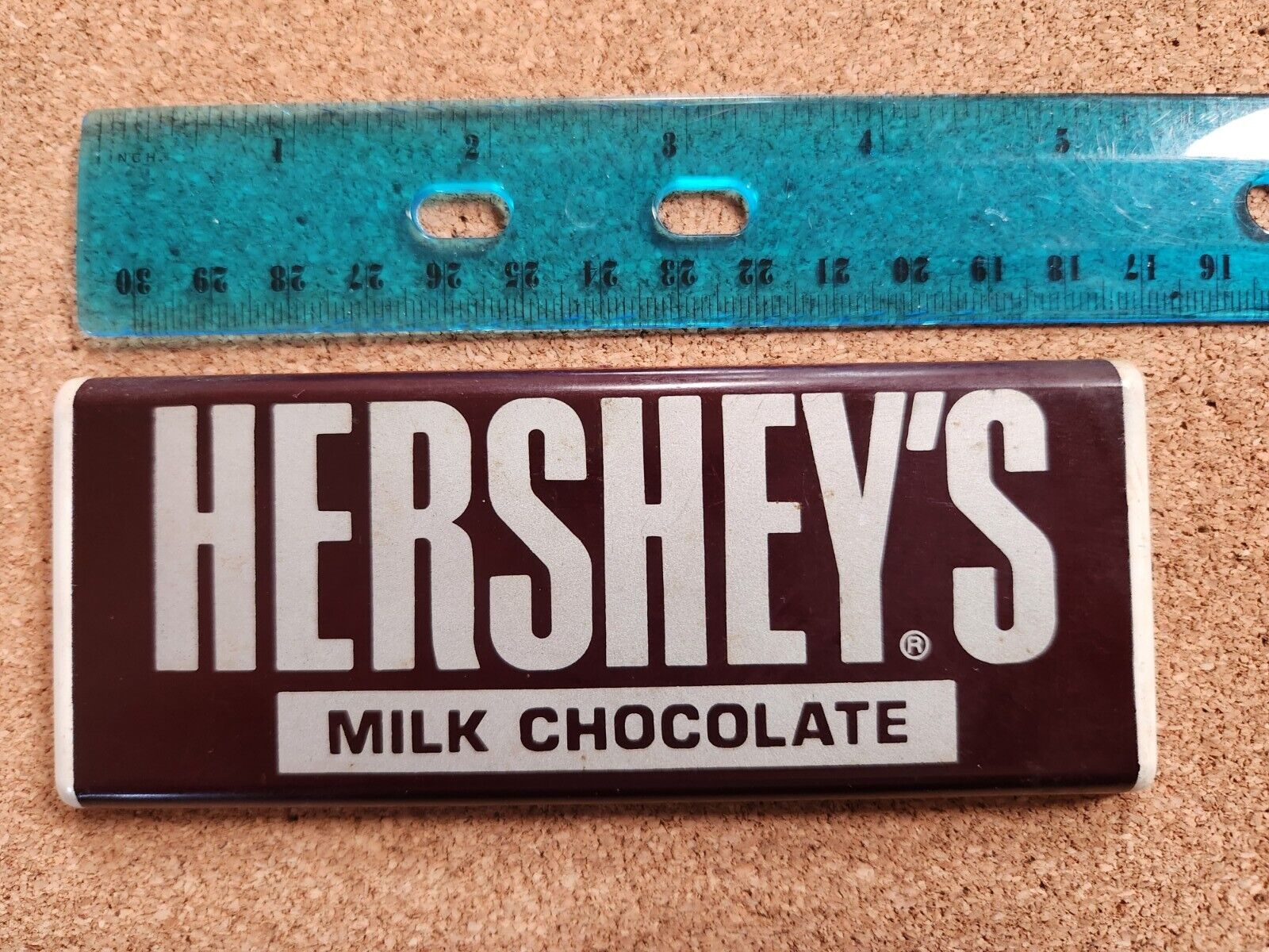 Vtg Hershey's Milk Chocolate Refrigerator Magnet