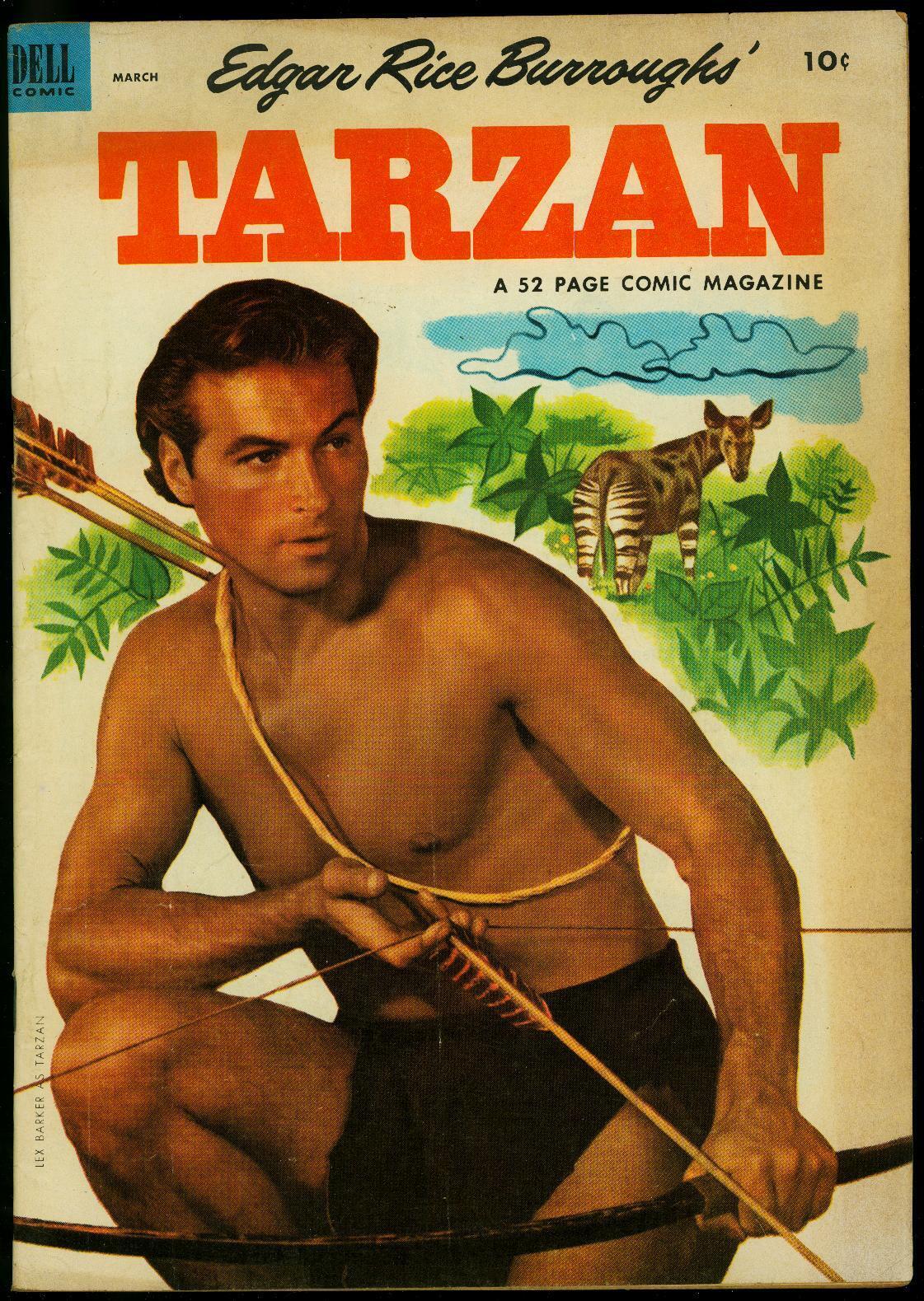 Tarzan--#42--COMIC BOOK--Dell--VG/FN