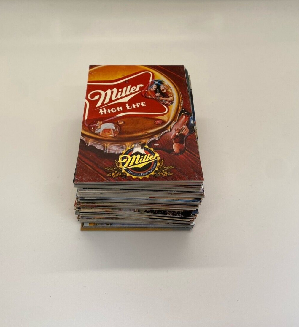 Miller Brewing Company Trading Cards Complete 100 Card Set 1995