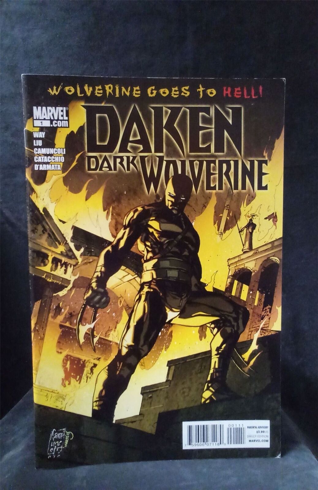 Daken: Dark Wolverine #1 2010 Marvel Comics Comic Book 