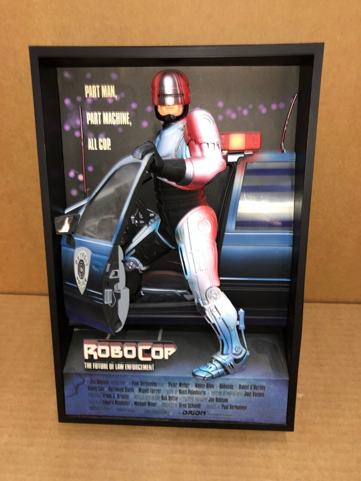 2007 McFarlane Toys Pop Culture Masterworks Robocop 3D Movie Poster