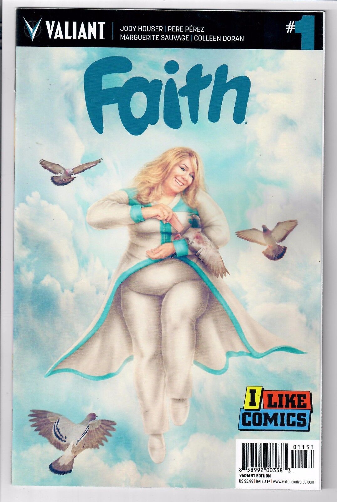 FAITH #1 Limited to 750 I Like Comics Exclusive Variant Cover NM 