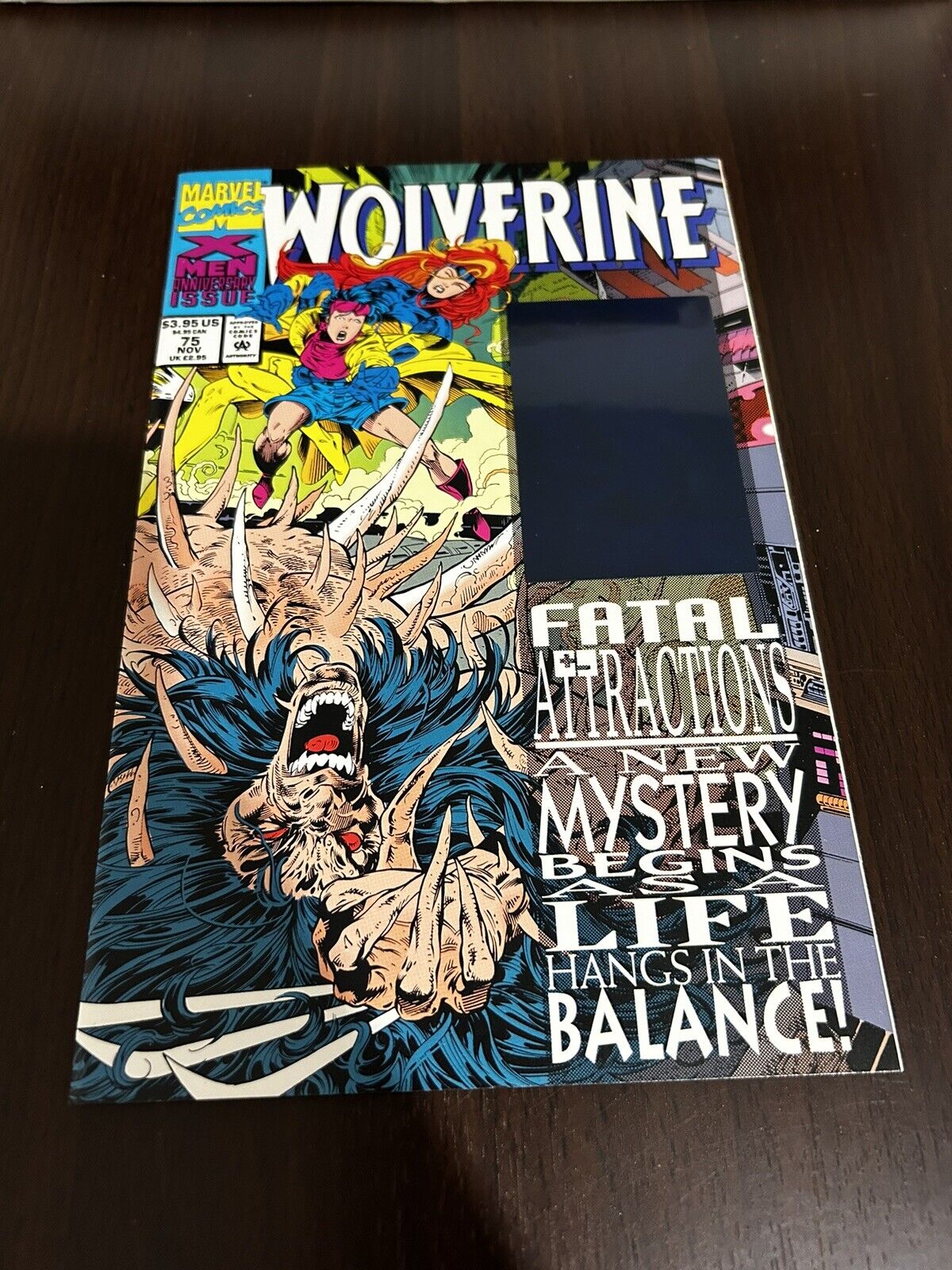 Wolverine #75 Hologram Cover 1st Bone Claws Marvel Comics 1993