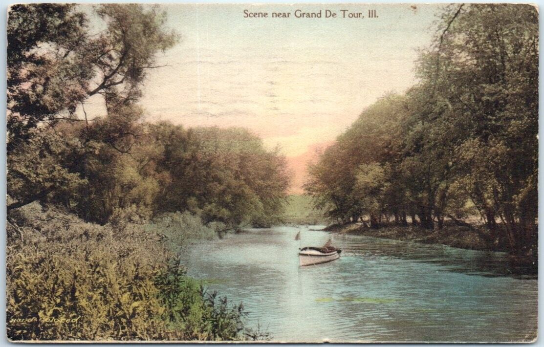 Postcard - Scene - Illinois