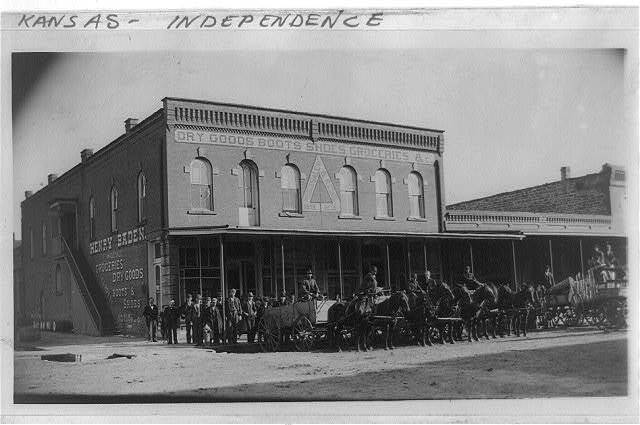 Independence,Kansas,KS,Montgomery County,Grocery & Dry Goods Store,Henry Baden