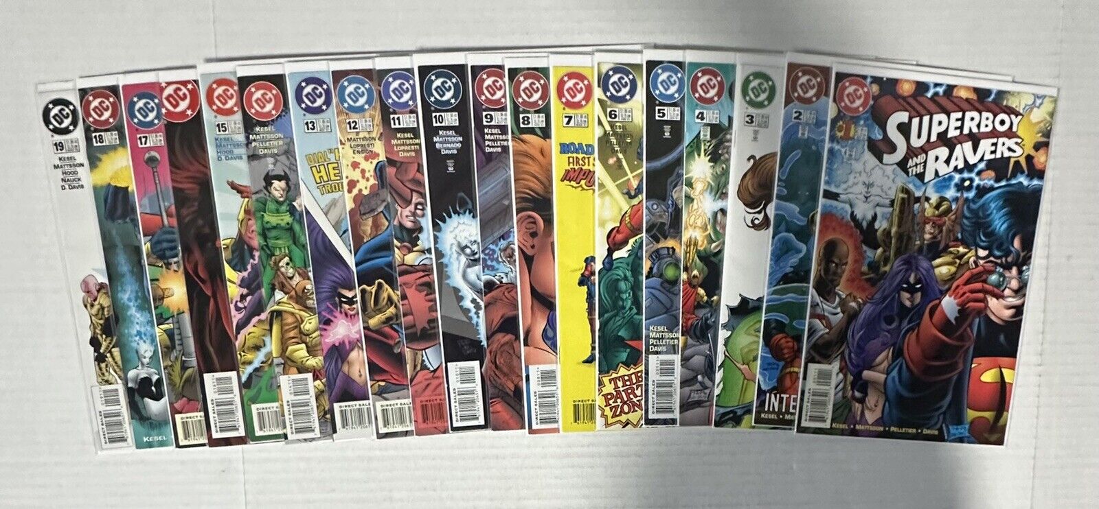 DC: Superboy And The Ravers Vol. 1 (1996) #1-19 Complete Set