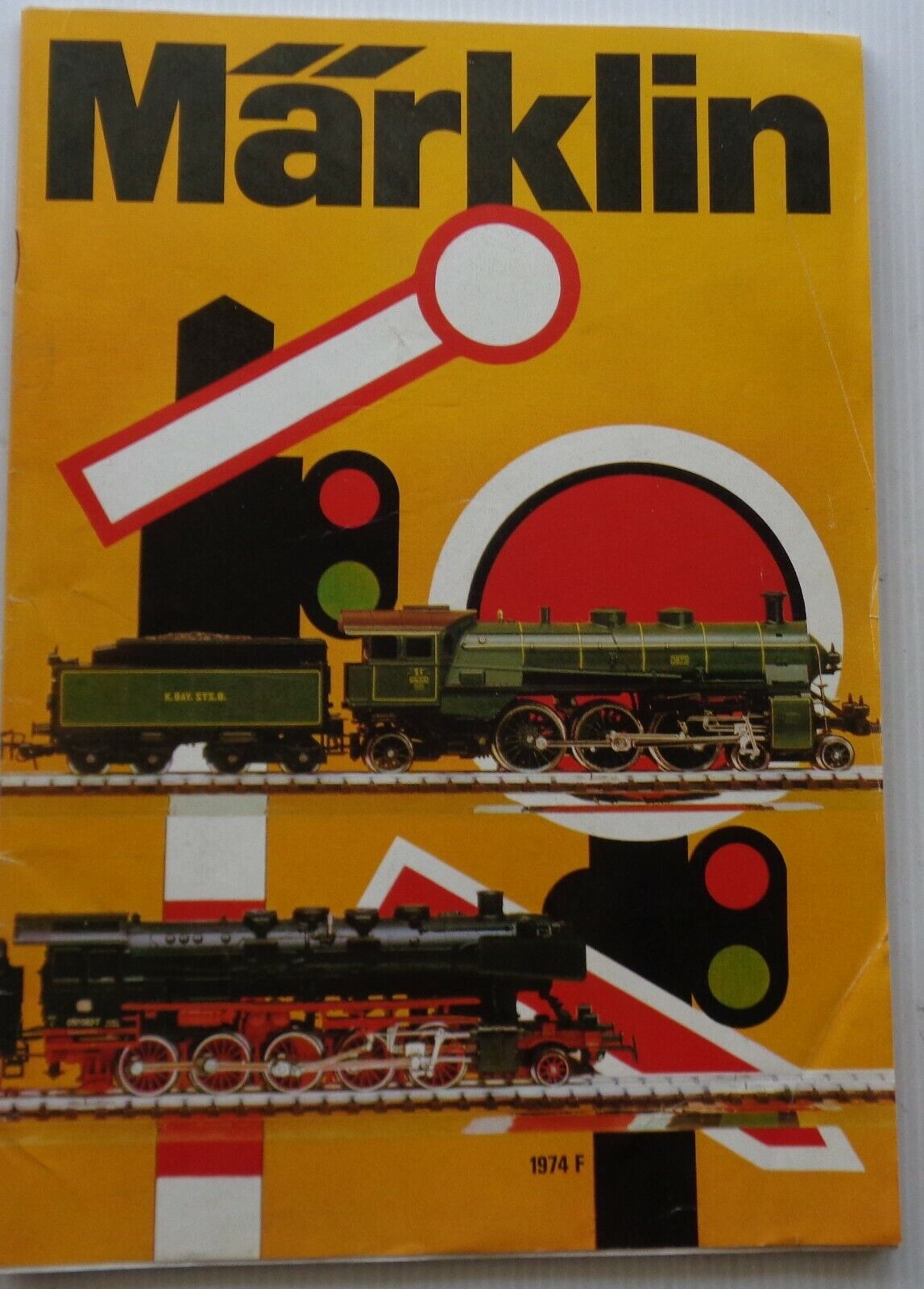 MARKLIN catalogue railway networks / car Ech HO GOOD CONDITION 1974