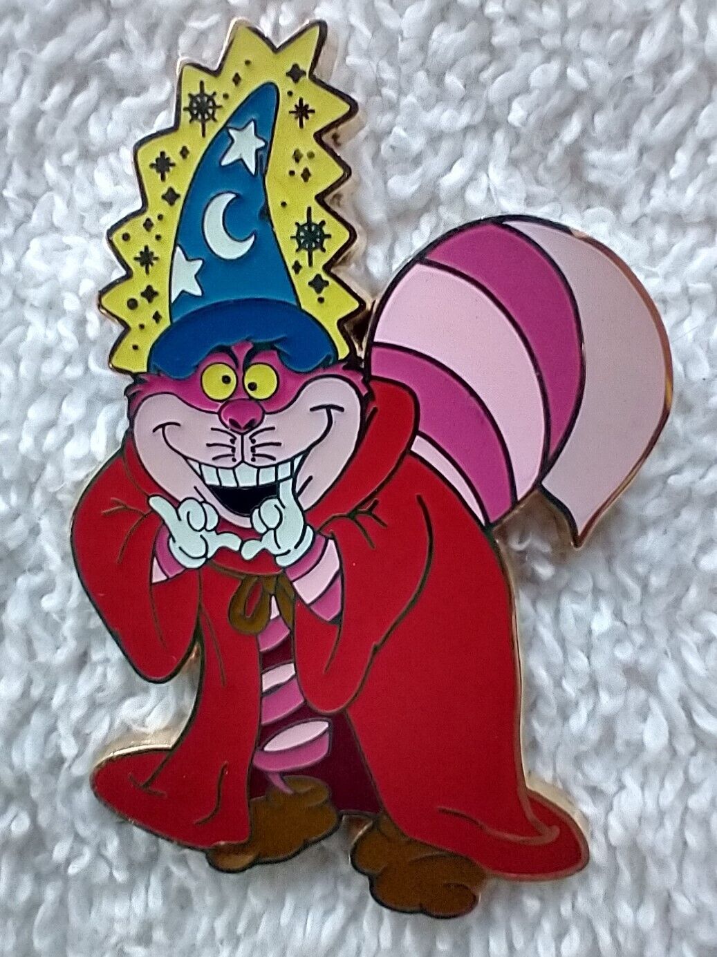 ALICE IN WONDERLAND Disney Pin Cheshire Cat Sorcerer\'s Apprentice Series LE 250