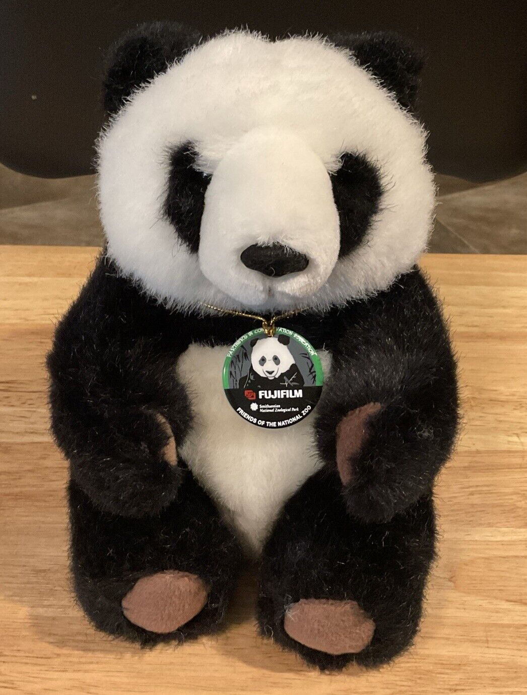 Vintage Fujifilm Promo 8” Plush Panda Friends of Smithsonian National Zoo NWTs