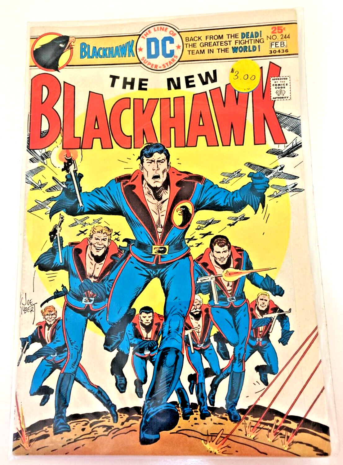 The New BLACKHAWK #244  - DC COMICS 1975