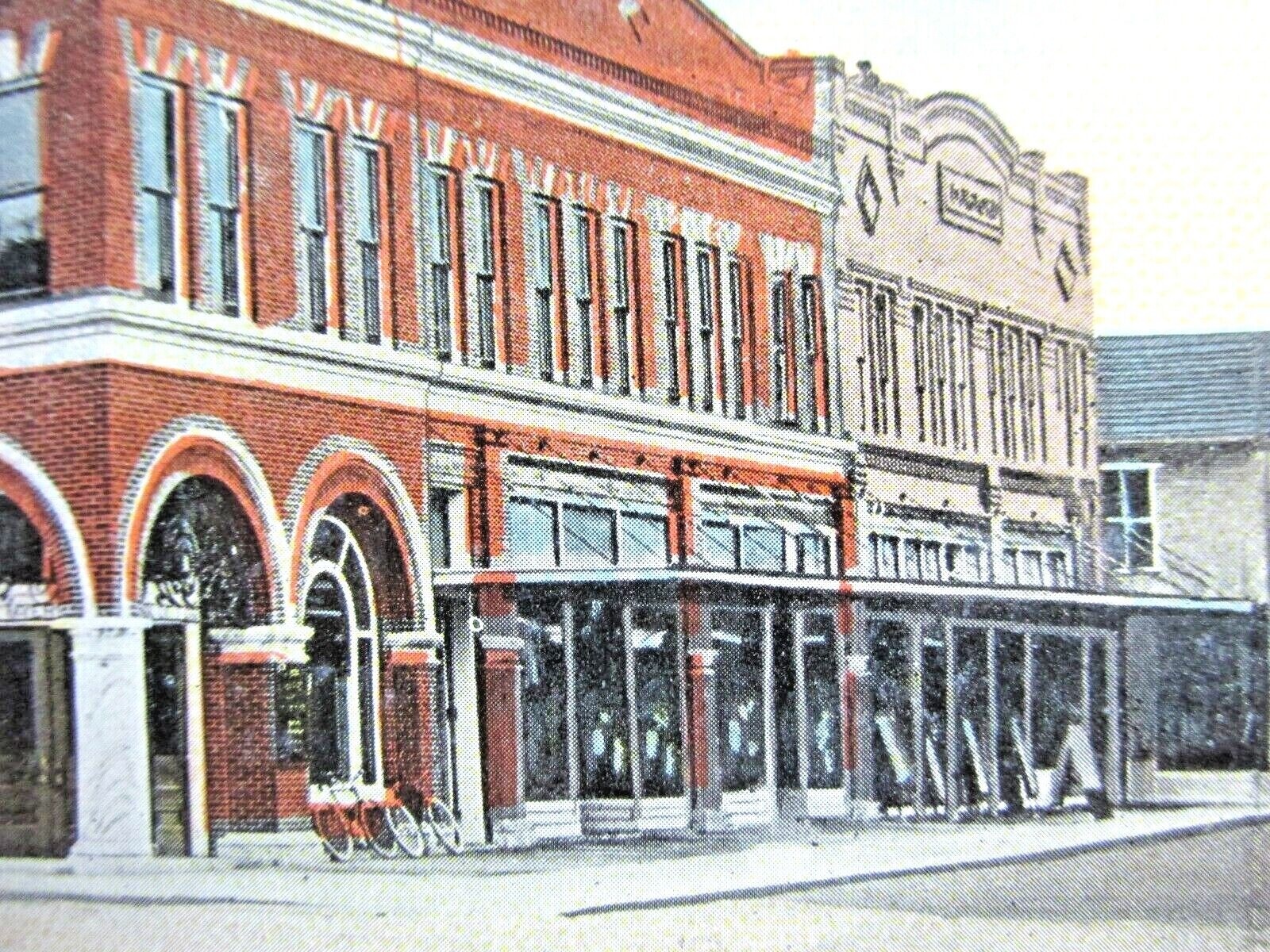 1908-15 FORT MYERS FLORIDA FL., Postcard New Business Block Langford Building