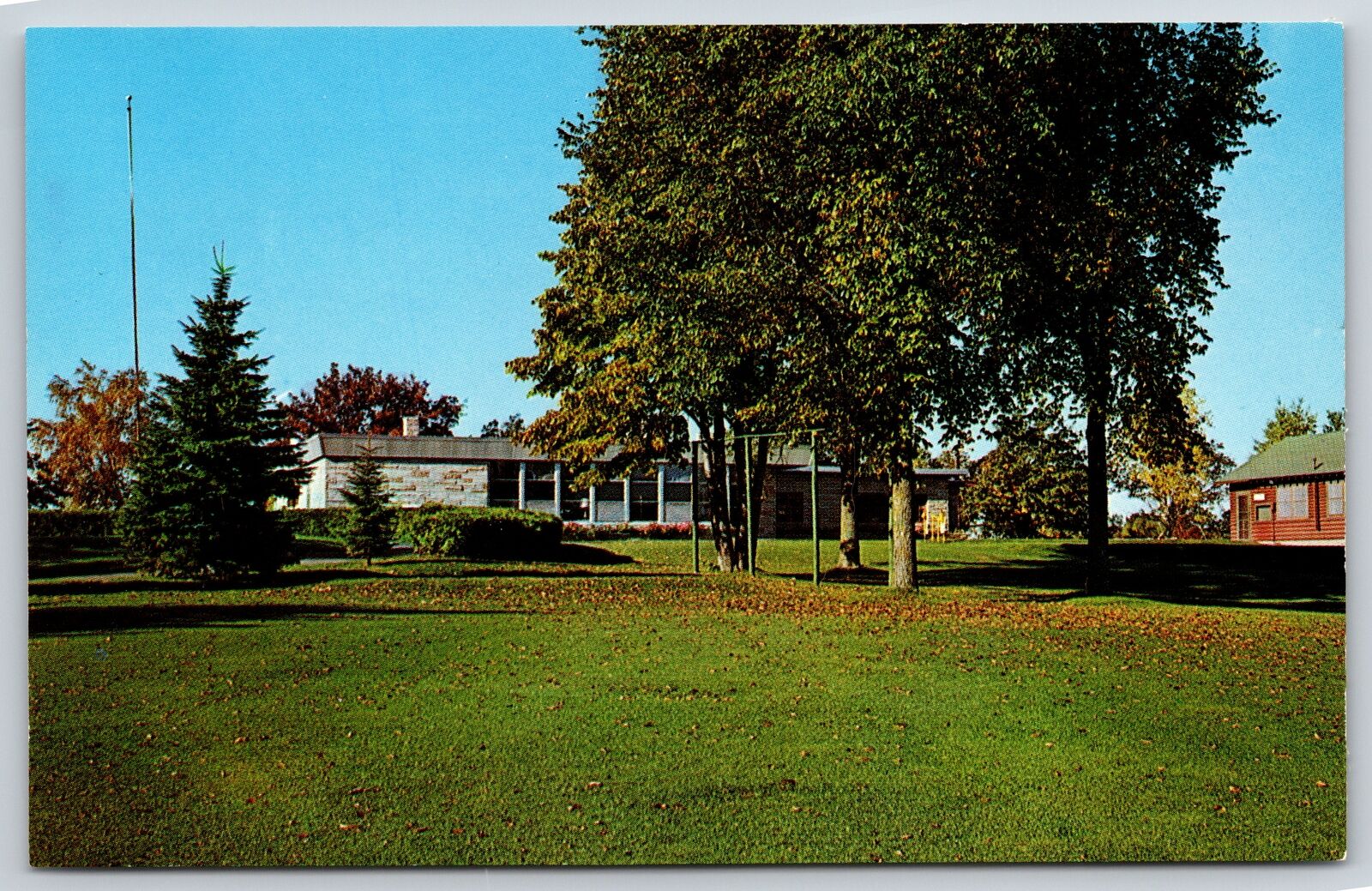 Rhinelander Wisconsin~Rhinelander Country Club~1961 Postcard