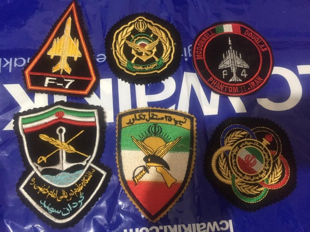 8 persian  Military patches