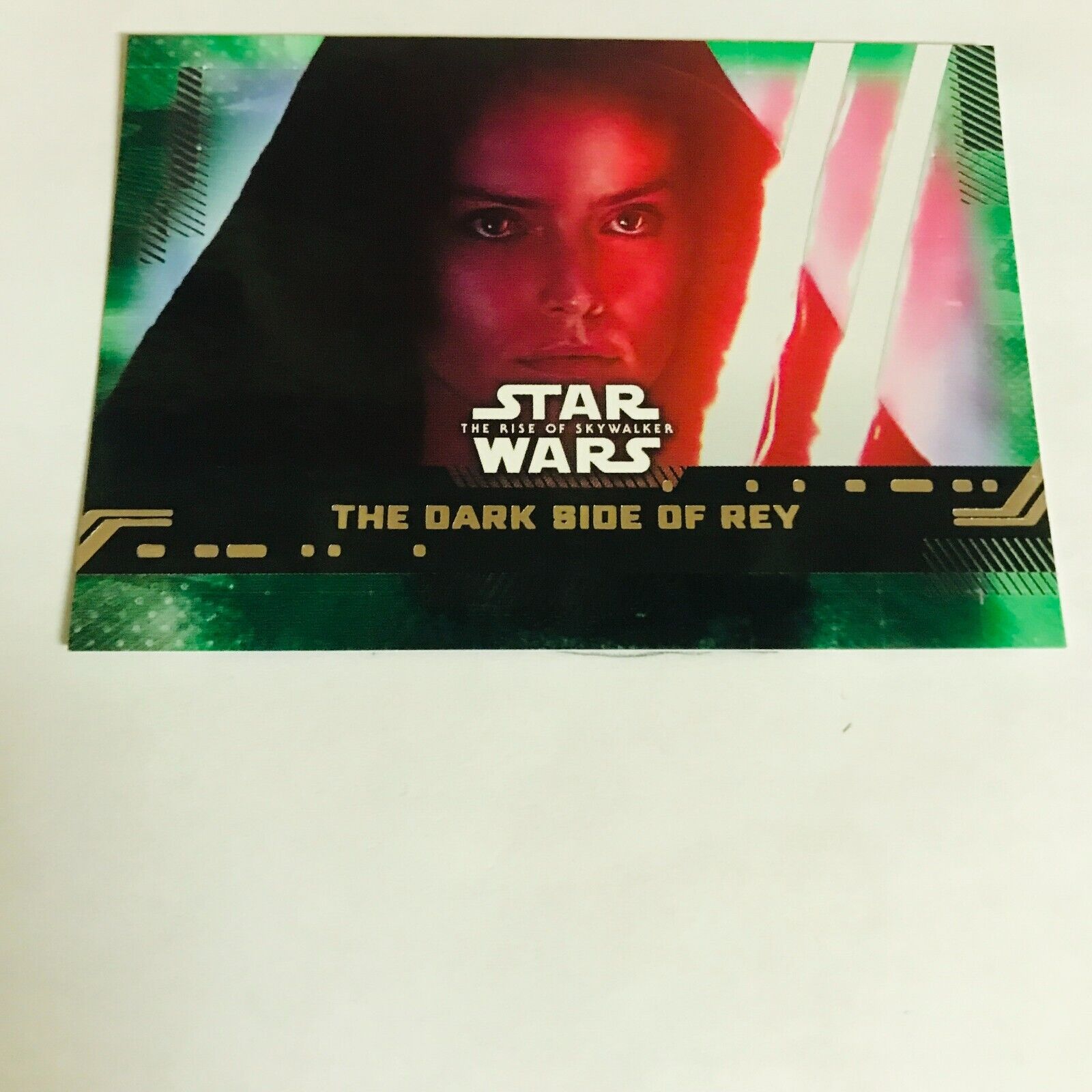 2019 Topps Star Wars The Rise of Skywalker Green Parallel Card #76 Dark Rey