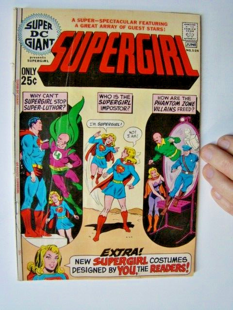 Super DC Giant #S-24 Supergirl DC Comics 1971 VG
