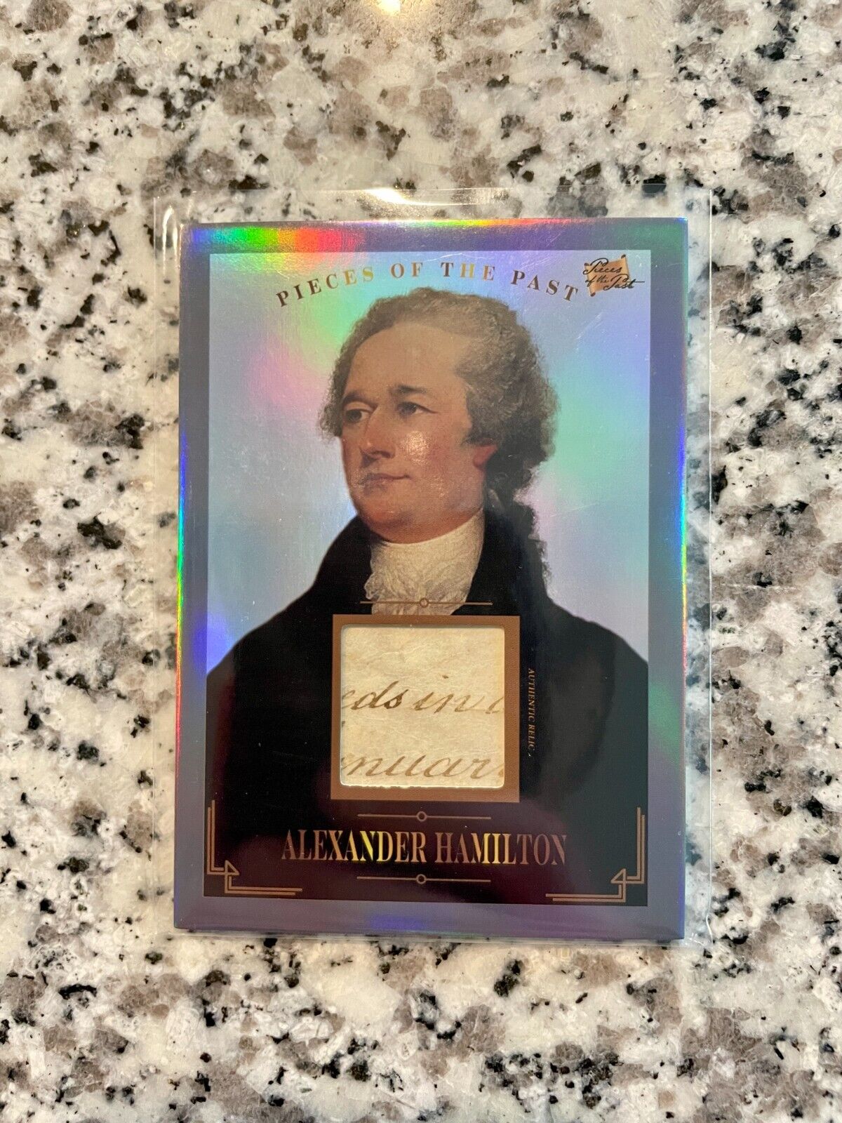 2023 Pieces Of The Past - Alexander Hamilton -  Authentic Handwritten Letter