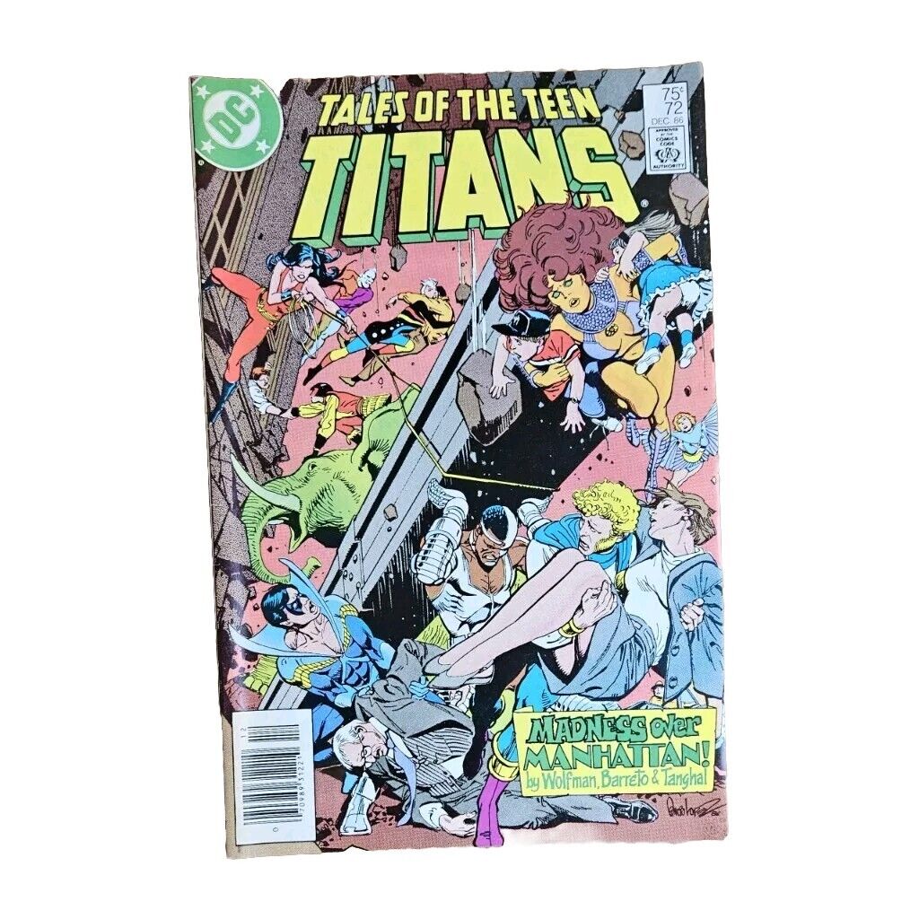 Tales Of The Teen Titans #72 (1986) \