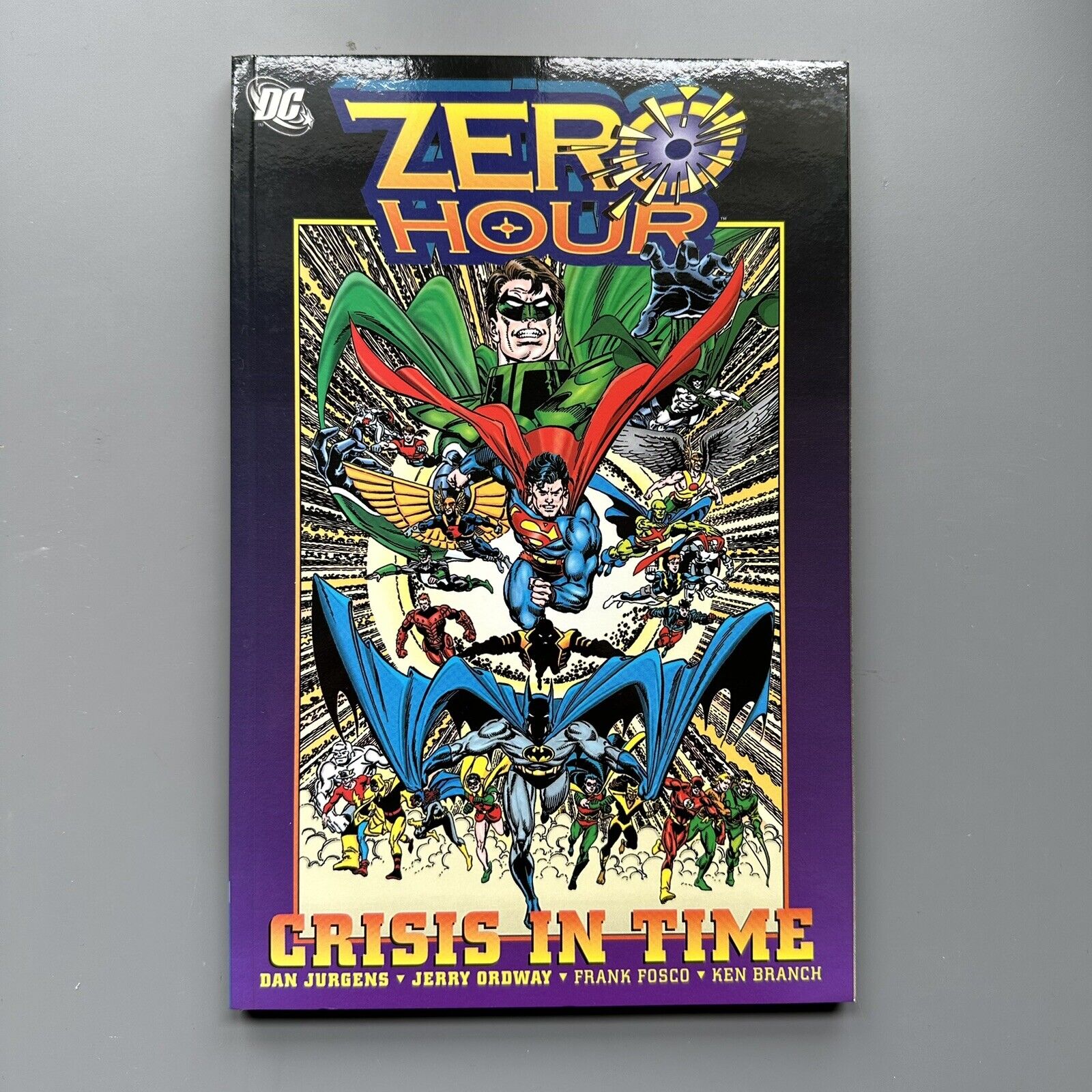 Zero Hour Crisis In Time TPB DC Dan Jurgens Jerry Ordway Superman Paperback