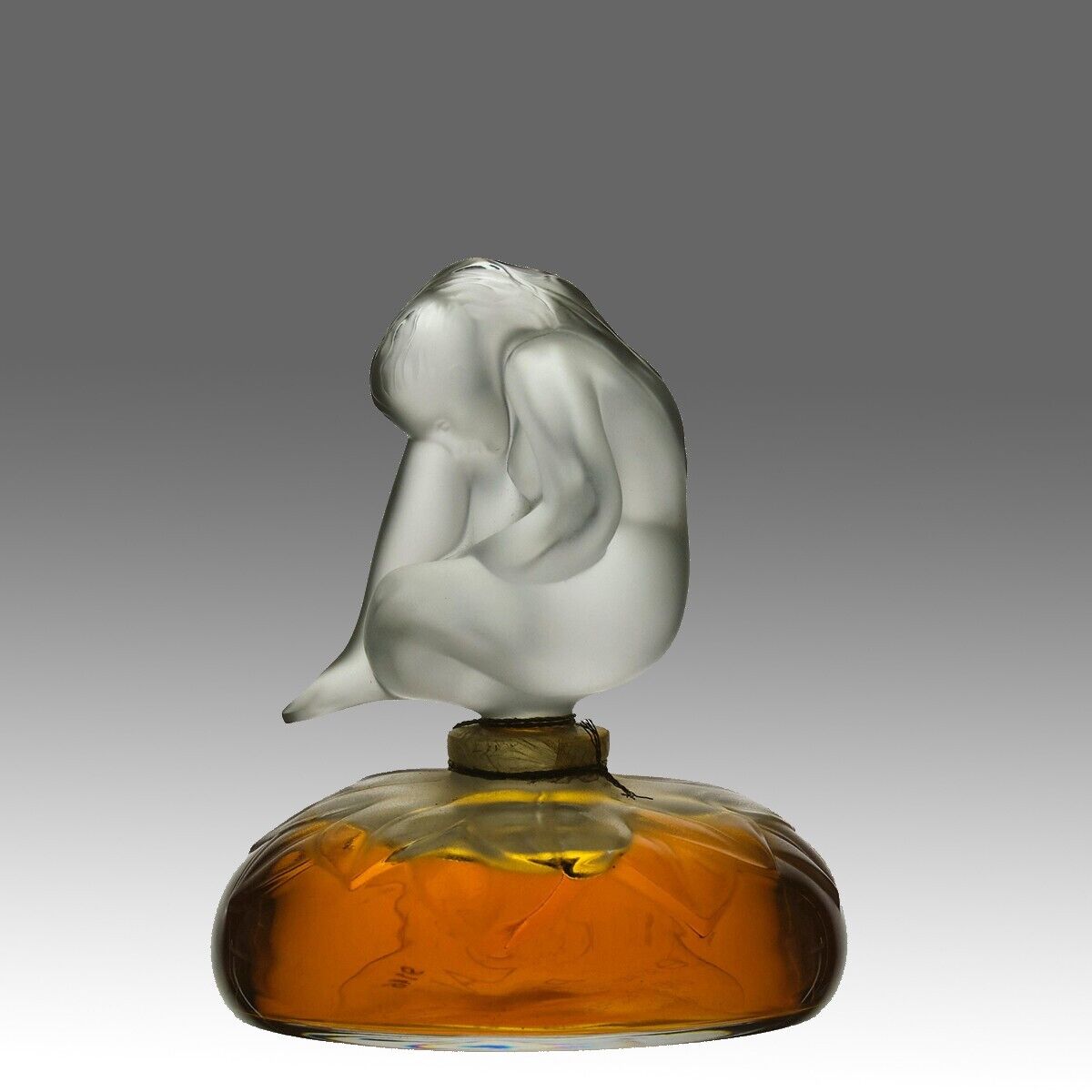 20th Century Clear Scent Bottle entitled \