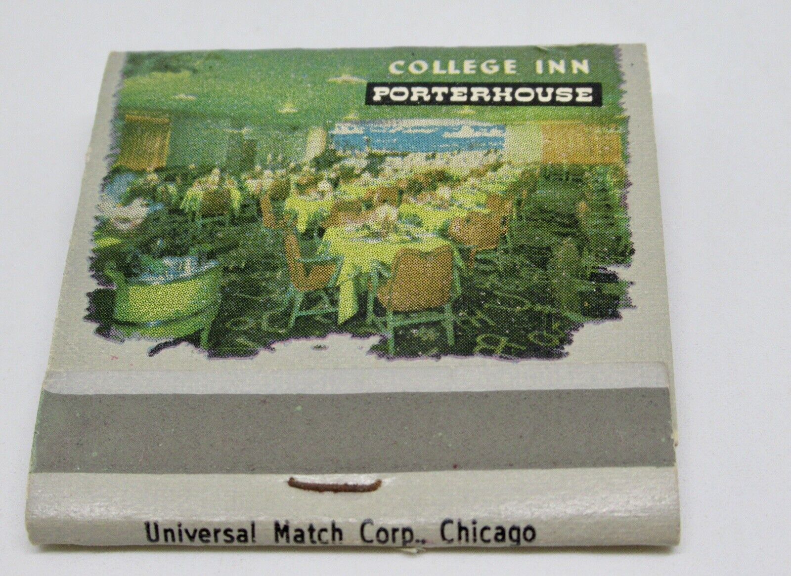 College Inn Porterhouse Restaurant The Sherman Hotel Chicago FULL Matchbook